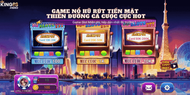 Game Nổ Hũ Rút Tiền Mặt: Thiên Đường Cá Cược Cực Hot