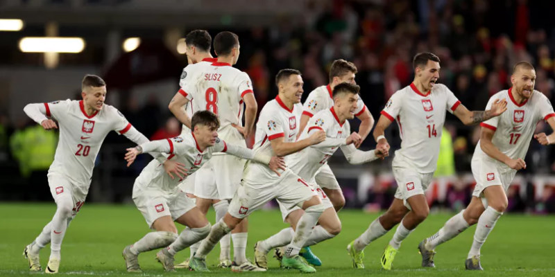 Tuyển Ba Lan được đánh giá cao tại nhánh A play-off Euro 2024